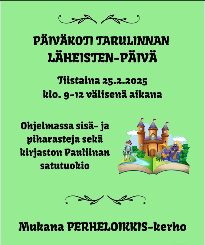 P iv koti Tarulinnan L heisten p iv Pielaveden Kunta